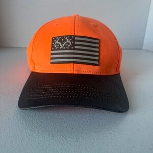 Realtree Hat Bright Orange -E